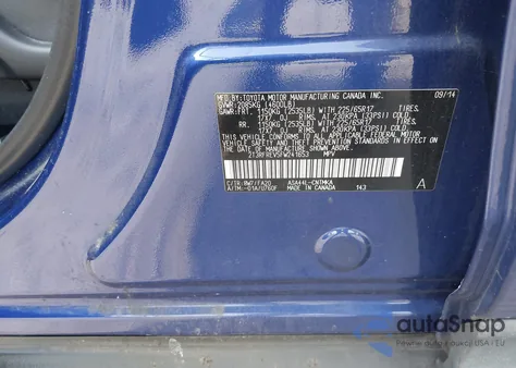 2015 Toyota Rav4 Xle from USA, damaged, VIN 2T3RFREV5FW241653